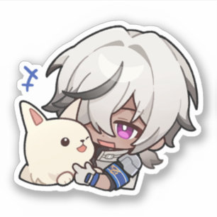 Honkai Star Rail Chibi Arlan Et Sticker Peppy