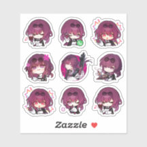 Honkai Star Rail: HSR Kafka Stickers
