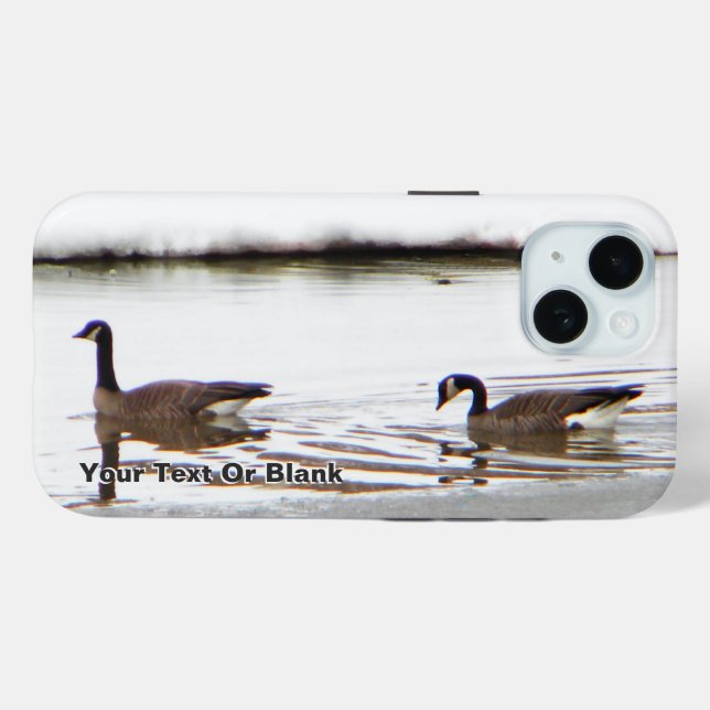Honkers - Kanada - Gänse Case-Mate iPhone Hülle (Rückseite (Horizontal))
