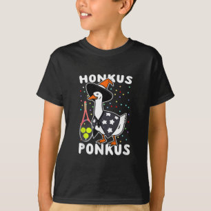 Honkus Ponkus Funny Goose Halloween Kostüm Tennis T-Shirt