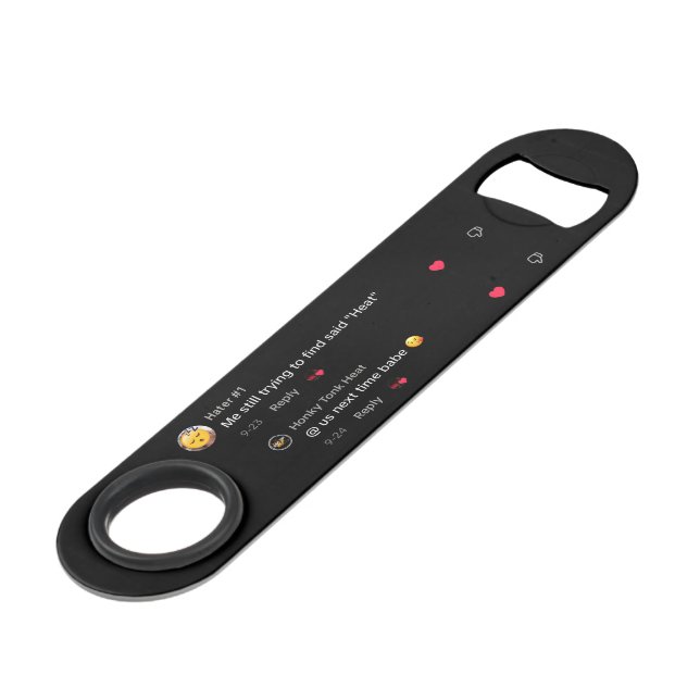 Honky Tonk Hater Bar Key (Rückseite Schrägansicht)