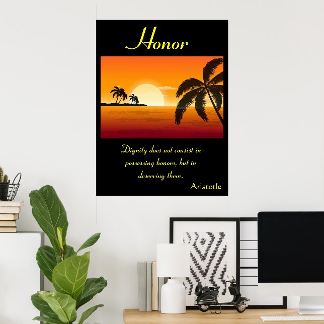 Honneur Posters terre 3 (Bureau à domicile)