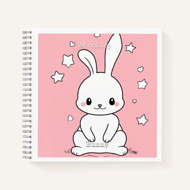 Honney Bunny Notizbuch (Vorderseite)