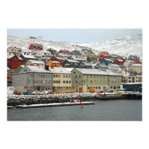 Honningsvåg, Norwegen Fotodruck