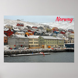 Honningsvåg, Norwegen Poster