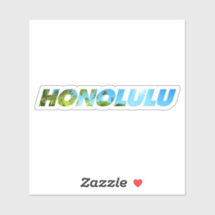 Honolulu Aufkleber