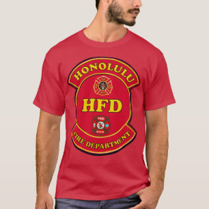 Honolulu Feuerwehrschild  T-Shirt
