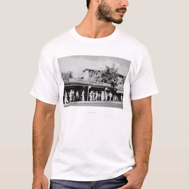 Honolulu, ha - Ansicht des Honolulus T-Shirt (Vorderseite)