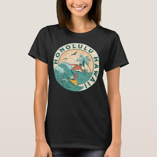 Honolulu Hawaii  2 T-Shirt (Vorderseite)