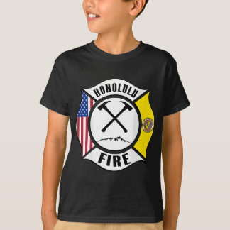 Honolulu Hawaii Feuerwehr Feuerwehr Rescu T-Shirt