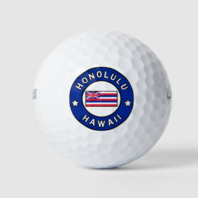 Honolulu Hawaii Golfball (Vorderseite)