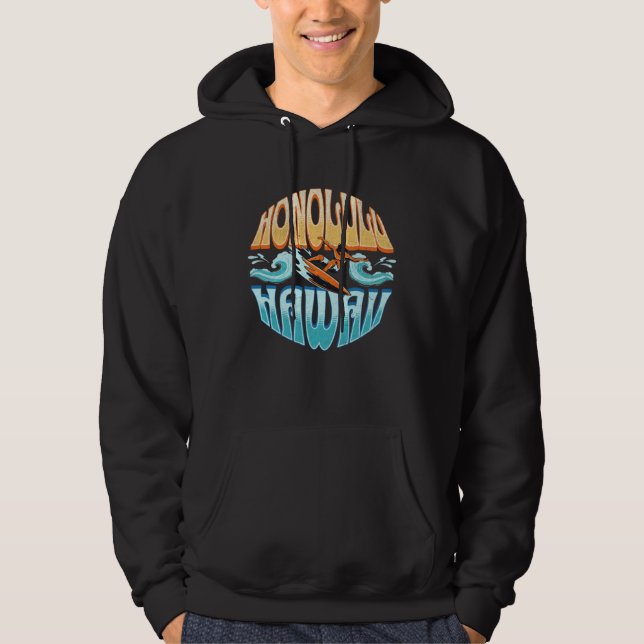 Honolulu Hawaii Hoodie (Vorderseite)