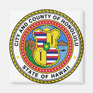 Honolulu Hawaii Magnet