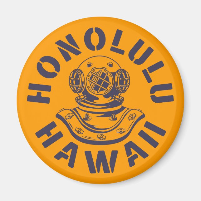 Honolulu, Hawaii Magnet (Vorne)