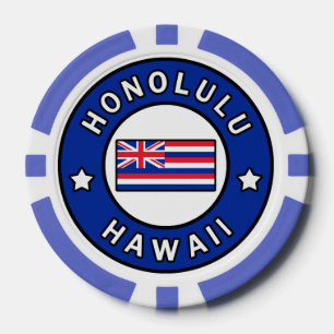 Honolulu Hawaii Pokerchips