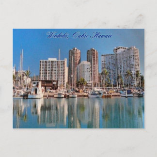 Honolulu Hawaii Postkarte