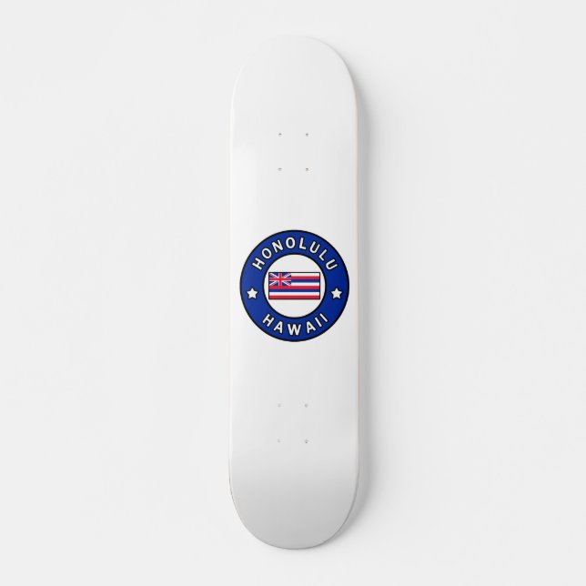 Honolulu Hawaii Skateboard (Vorne)