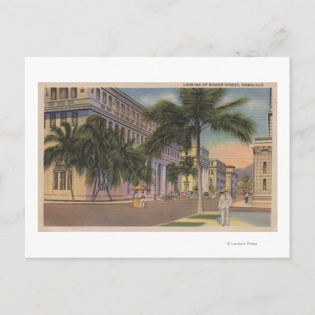 Honolulu, HIV/Aids von Bischof St.Honolulu, HI Postkarte (Vorderseite)