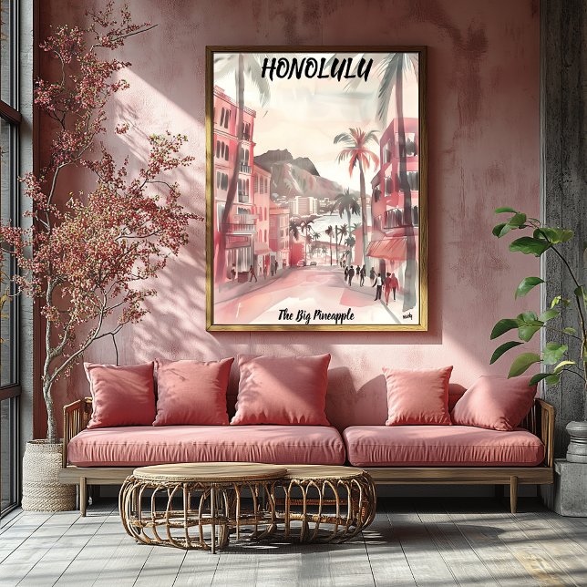 Honolulu: La Gran Piña Poster (Von Creator hochgeladen)