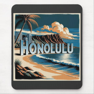 Honolulu O’aho Hawaii Mousepad