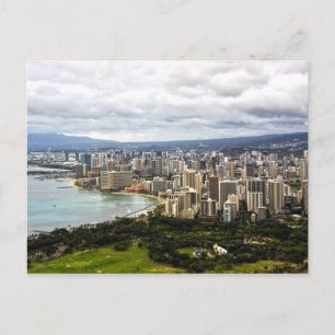 Honolulu Postcard Postkarte