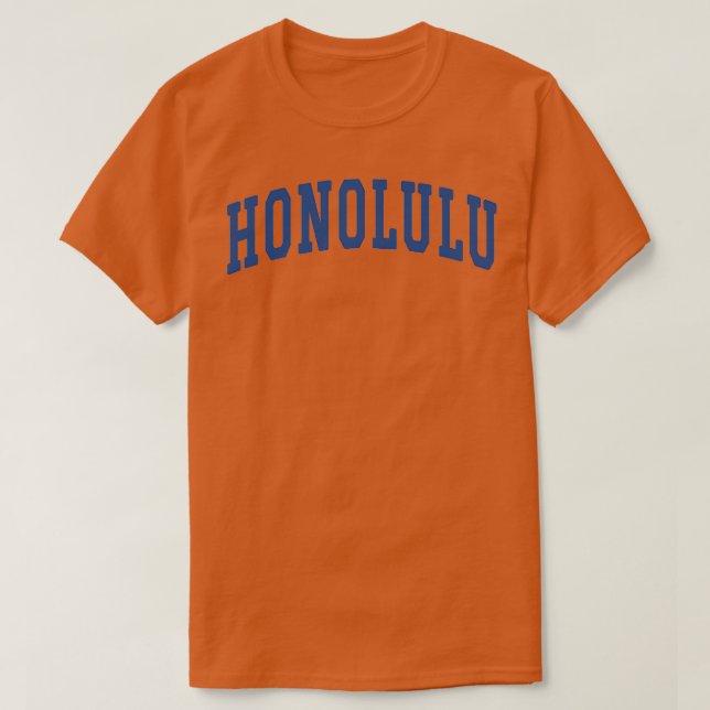 Honolulu Uni Style TShirt (Design vorne)