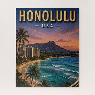 Honolulu Waikiki Beach Tropisches Paradies