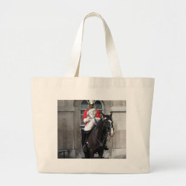Honor Guard on Horse London Jumbo Stoffbeutel