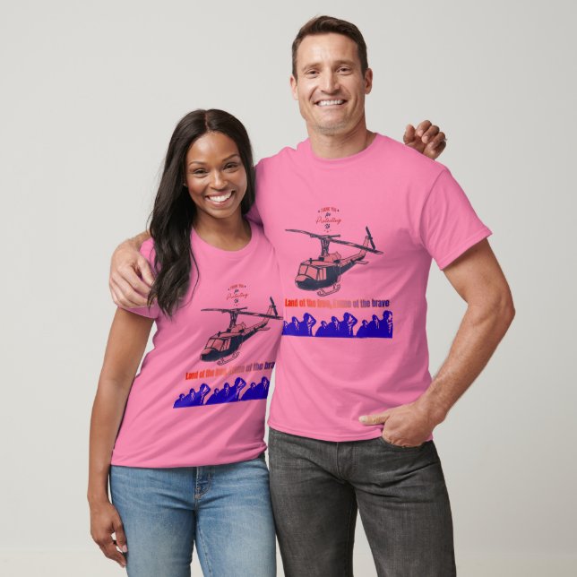 Honor in every thread pink T-Shirt (Unisex)