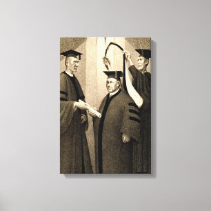 Honorar Degree, 1938 von Grant Wood Leinwanddruck