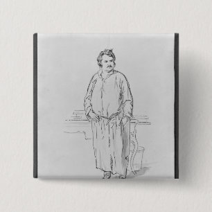 Honore de Balzac Button