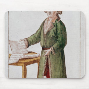 Honore Gabriel Riqueti Mirabeau Mousepad