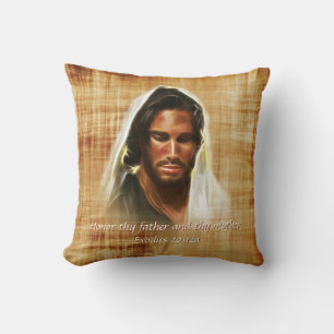 Honore ton père et ta mère Coussin