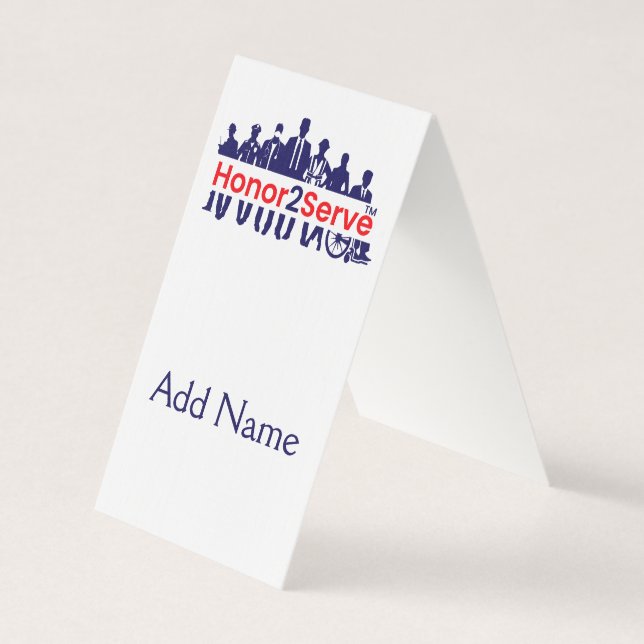 Honorer pour Servir (Front)