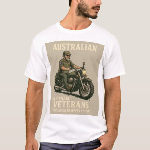 Honorierung australischer Vietnamveteranen - Motor T-Shirt