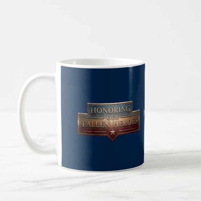 Honoring Our Fallen Heroes / Día de los caídos Kaffeetasse (Links)