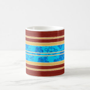 Honu Hawaiian Faux-Holz-Surfbrett Kaffeetasse