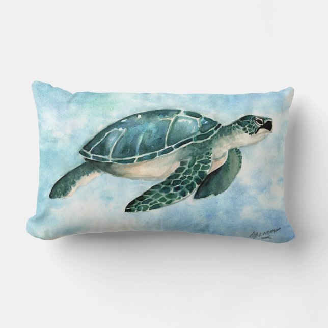 Honu Lendenkissen (Vorderseite)