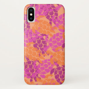 Honu Meeresschildkröte-Hawaiianer-Aloha Rosa Case-Mate iPhone Hülle