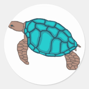 Honu Pride Meeresschildkrötenkleber Runder Aufkleber