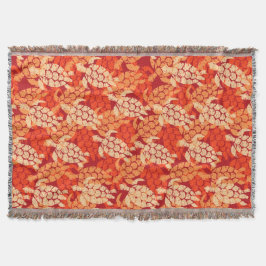 Honu Sea Turtle Hawaiian Aloha - Papaya Decke