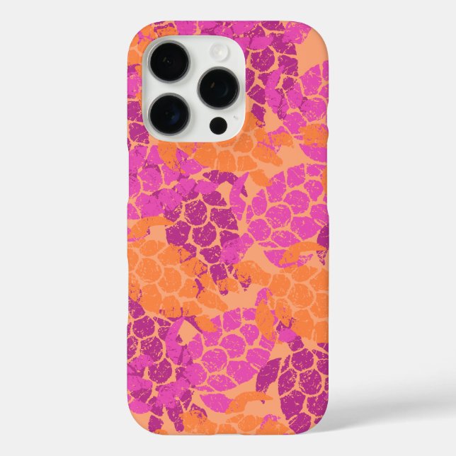 Honu Sea Turtle Hawaiian Aloha Pink iPhone 16 Pro Hülle (Rückseite)
