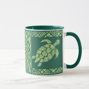 Honu Tapa-hawaiische ursprüngliche Schildkröte Tasse