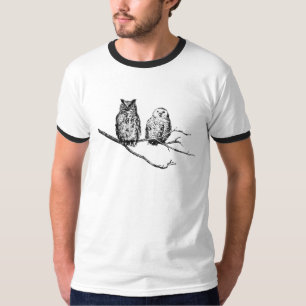 Hoo-T-Shirt Eulen-Wecker T-Shirt