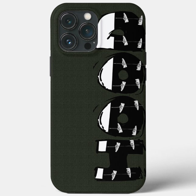 Hood - Baskets sur un Coque de fil-Mate coque ipho (Verso)