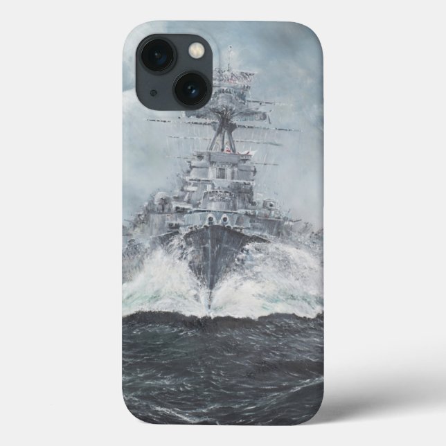 Hood heads for Bismarck 23. May 1941. 2014 Case-Mate iPhone Hülle (Rückseite)
