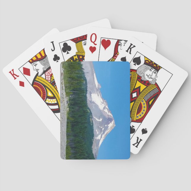 Hood im Sommer, Oregon Spielkarten (Rückseite)