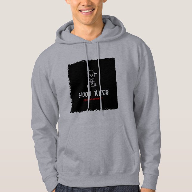 Hood King Ent. Hoodie for Music Werbeaktion. (Vorderseite)