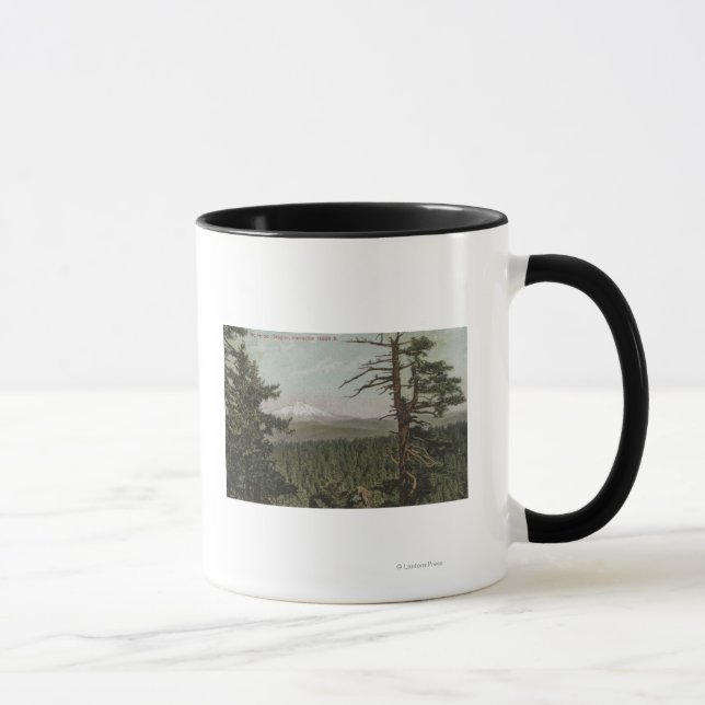 Hood, Oregon - Aussicht auf Berge aus der Ferne Tasse (Rechts)