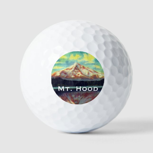 Hood, Oregon Crystal Lost Lake Golfball (Vorderseite)
